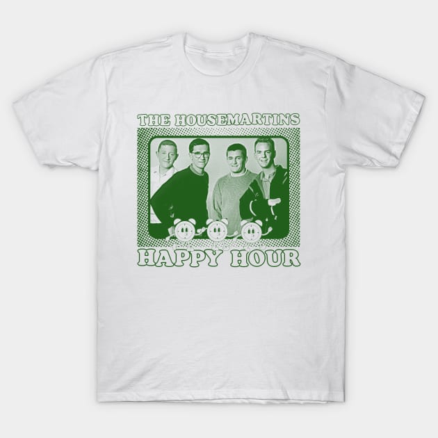 The Housemartins / Happy Hour / Original Retro Design T-Shirt by unknown_pleasures